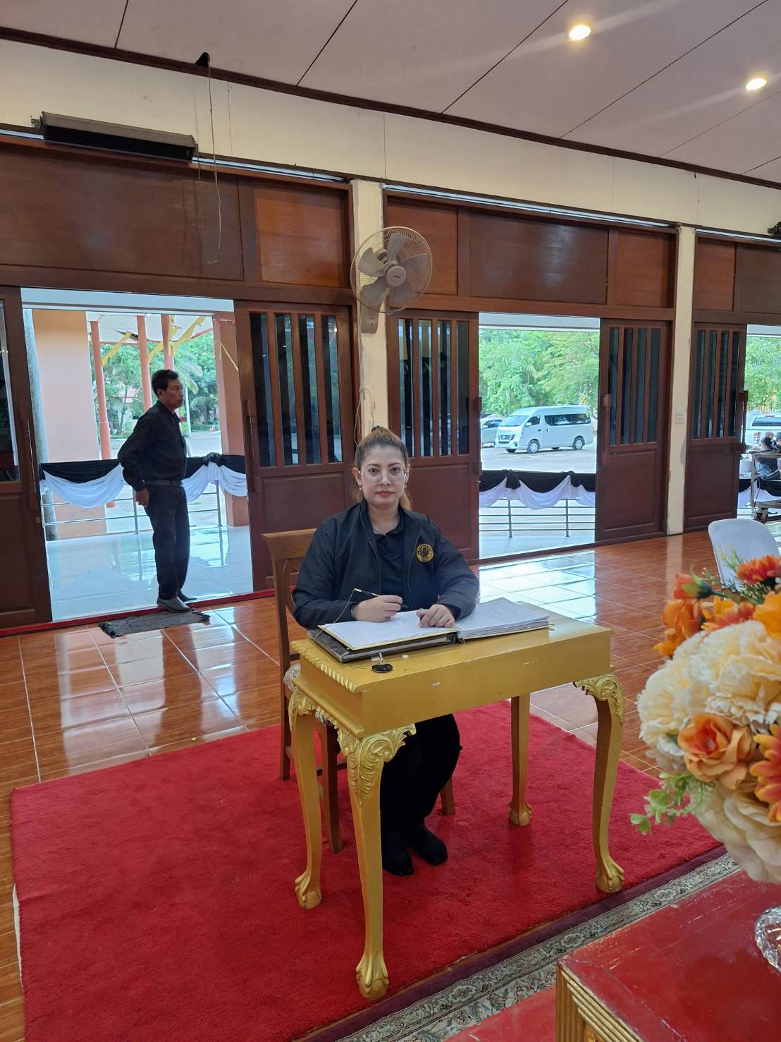 title - วันที่ 25 มิถุนายน 2569 นายวิทูล ประดิษฐบุญ ปฏิรูปที่ดินจังหวัดปราจีนบุรี  มอบหมายให้ ข้าราชการ และเจ้าหน้าที่ ส.ป.ก.ปราจีนบุรี เข้าร่วมพิธีบำเพ็ญกุศล ในวาระครบ 15 วัน (ปัณรสมวาร) ถวายเป็นพระกุศลแด่ สมเด็จพระเจ้าลูกเธอ เจ้าฟ้าพัชรกิติยาภา นเรนทิราเทพยวดี กรมหลวงราชสาริณีสิริพัชร มหาวัชรราชธิดา